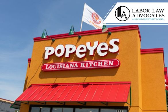 infracciones laborales infantiles en Popeye's