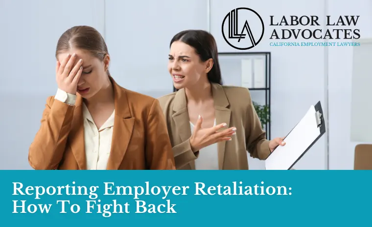 reporting employer retaliation