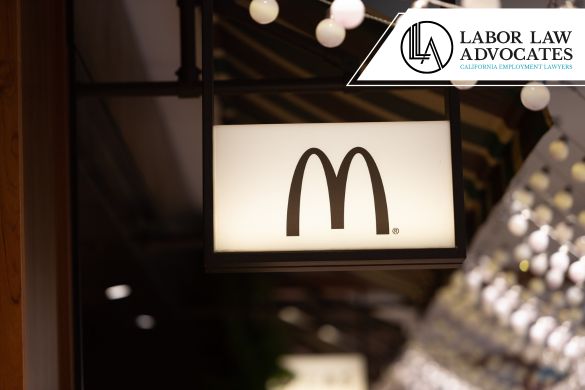 trabajadores menores de edad en McDonald's