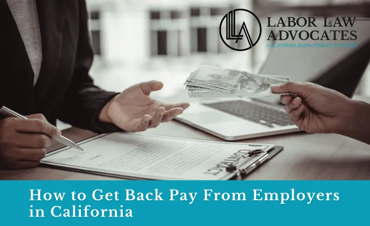 how to get back pay from employer