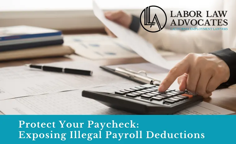 illegal payroll deductions