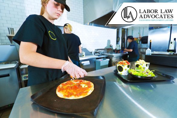 salario de trabajadores de comida rápida en California