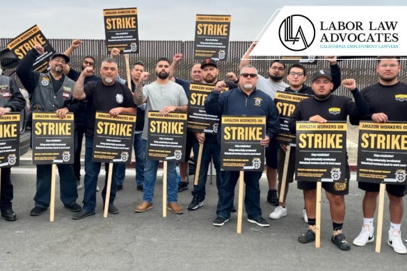 Amazon Drivers' Protest