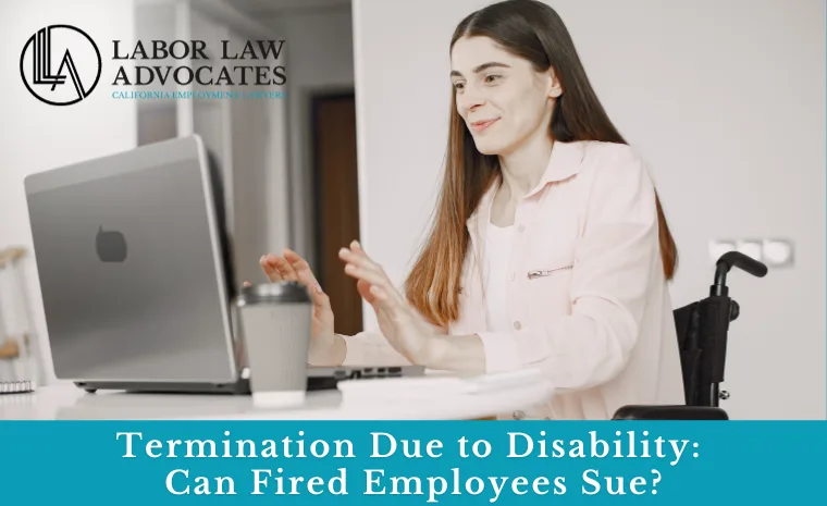 termination due to disability