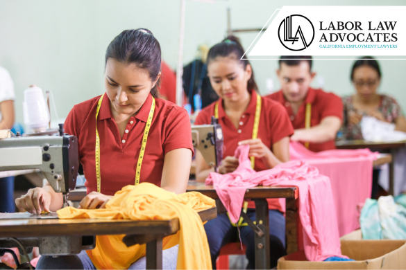 garment workers in California
