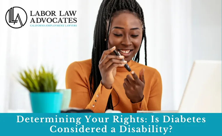 is diabetes considered a disability