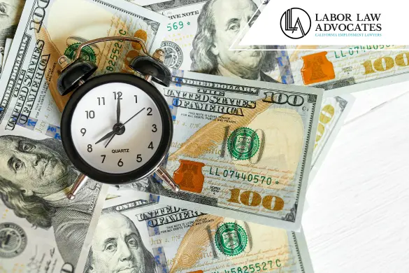 Alarm clock on US dollars