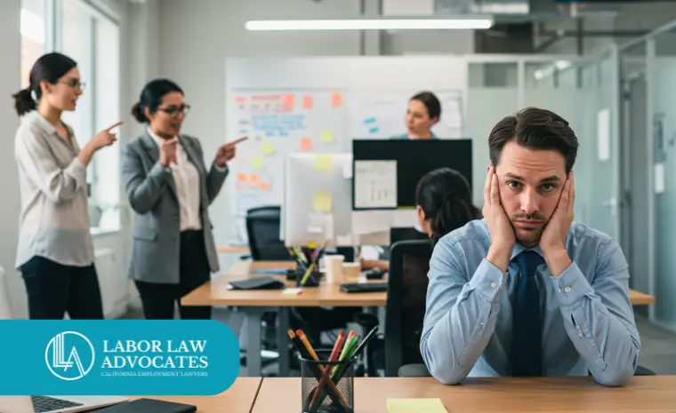california labor law lawyer, false rumors